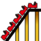 Roller Coaster emoji on Emojidex